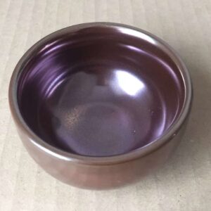 天目釉紫杯